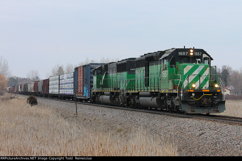 BNSF 1687